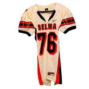 Nike Selma 76 Jersey Dress Long Shirt Adult Medium White Cleveland Browns.